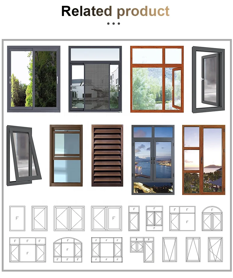Customization New Design Thermo Rolling Shutters for Windows Aluminium Movable Louver Shutter