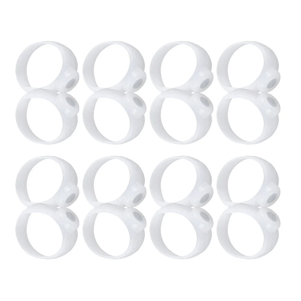 8pcs Magnetic Toe Rings 8 Pairs Slimming Rings For Weight Loss Foot Fat Burning Acupressure Ring Set Silicone
