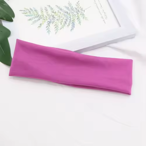 Elastic Cotton HairBand Fashion Headbands for Women Men Solid Running Fitness Yoga Hair Bands Stretch Makeup Hair Accessories - Image 15