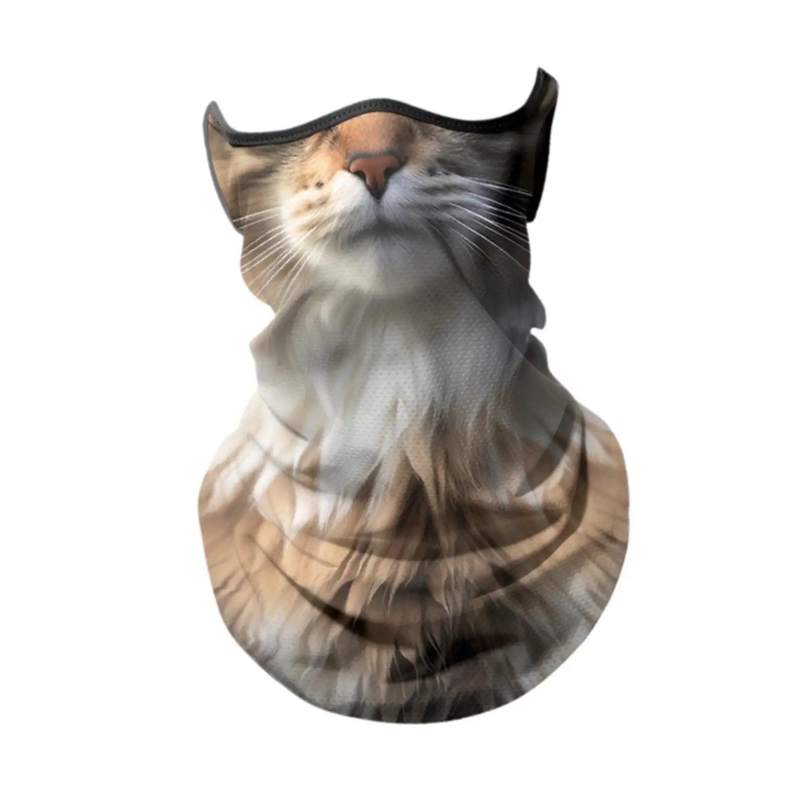 قناع وجه رفيع وخفيف الوزن للأنشطة الخارجية للحماية من الشمس، باندانا قابلة للتنفس للرقبة لركوب الدراجات والنساء والرجال