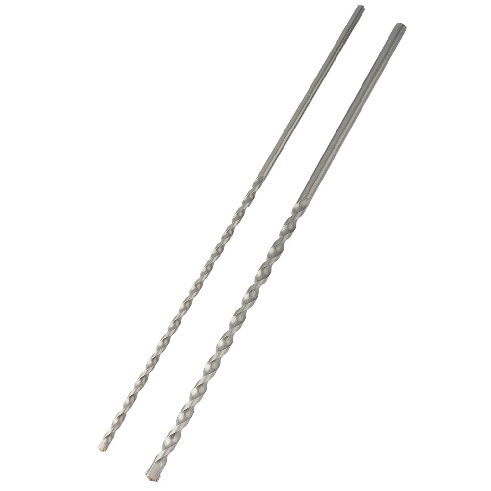 Juego de brocas de 300mm de largo para mampostería, broca de impacto para hormigón, vástago triangular de aleación, taladro de 6, 8, 10, 12 y 16mm para mampostería, hormigón ligero