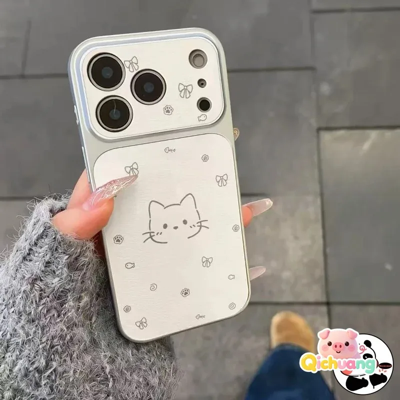 Coque de téléphone avec chat de dessin animé mignon, étui pour Vivo Y19 Y19E Y19S Pro GT Y18 Y18E Y18S Y18i Y17 Y17S Y16 Y15 Y15A Y15S Y11 Y11D Y11S
