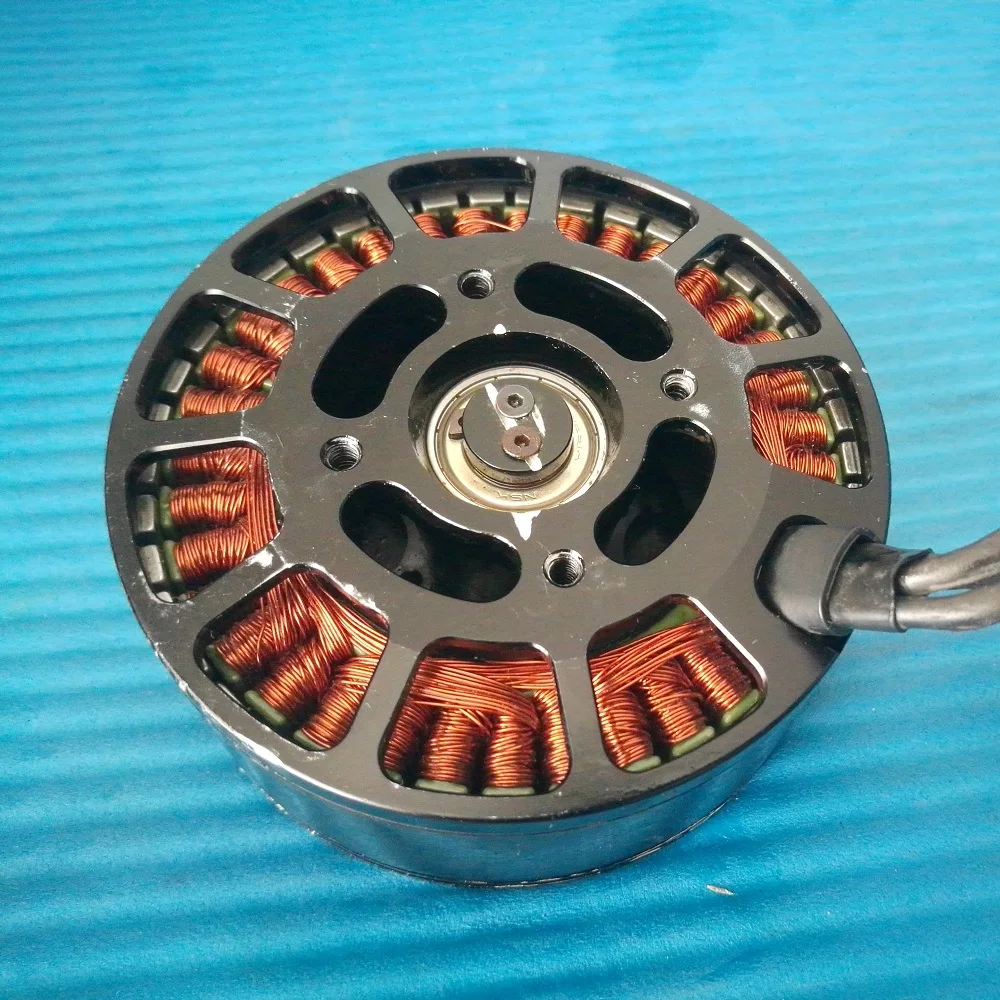 Motor sem escova para drone de proteção de plantas 9245(8320) KV120 Motor UAV multieixos Linha grossa à prova d'água para uso agrícola