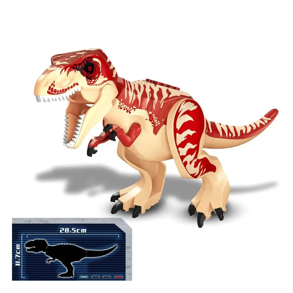 

Mini Size Jurassic Dinosaur Building Brick Educational Design Assemble Model Carnotaurus Building Blocks Awesome Collection