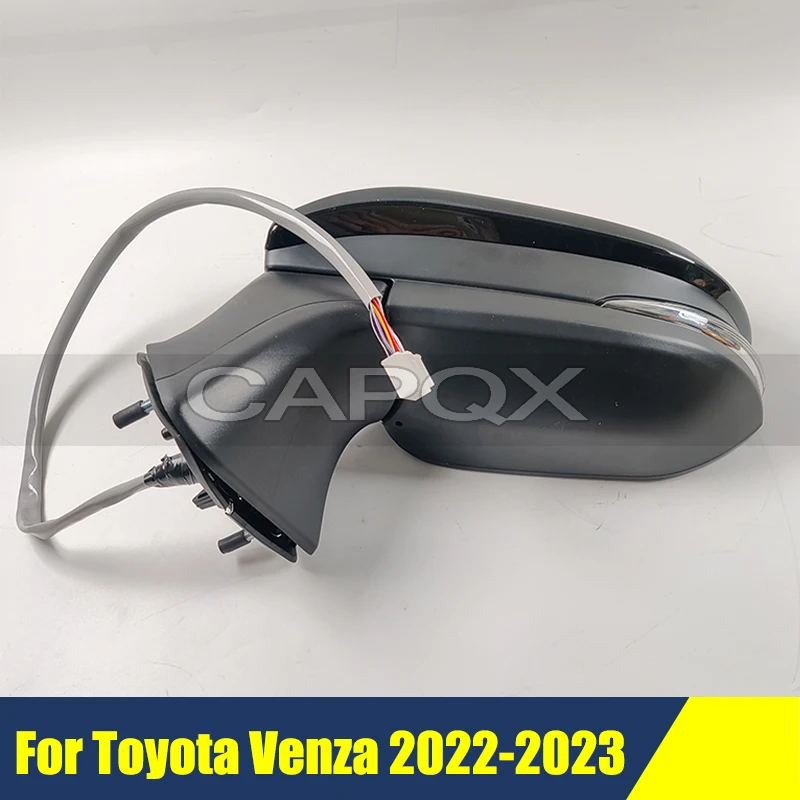 9 Wire Side Rearveiw Mirror For Toyota Venza 2022-2023 Side Rear View Mirror With Folding