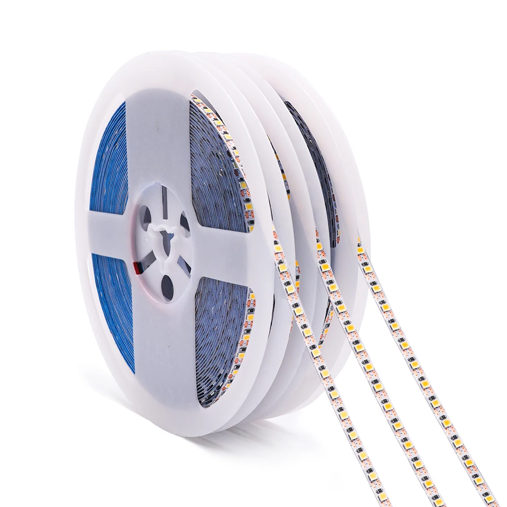 5MM FPCB LED Light Strip 10M 24V 2835 SMD 120LEDs/m Diode Tape Ribbon Cuttable RA80 Warm Netural White 6500K