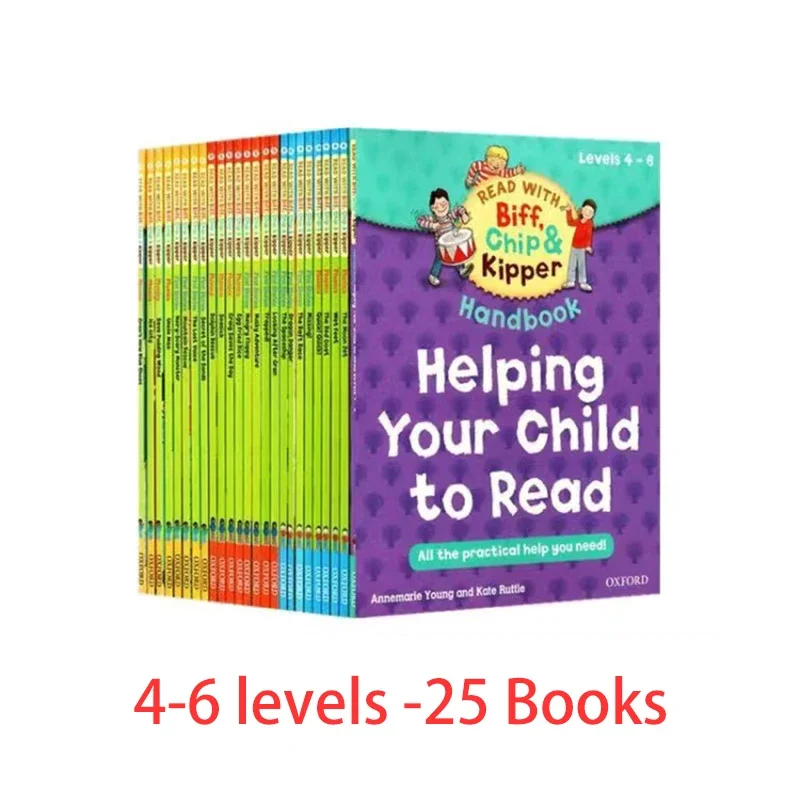 Oxford Reading Level 1-3 Oxford Tree English Grading Picture Book Level 4-6 Complete Set Level 7-9/10-12 Stage - Four Stage Book