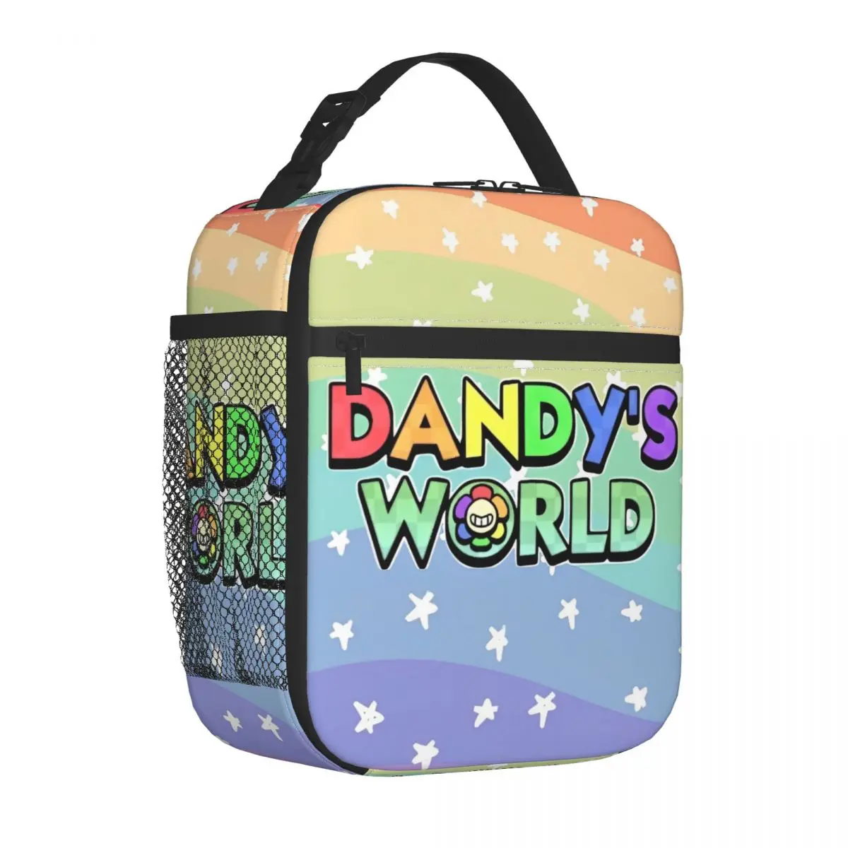 

Dandys World Games Insulated Lunch Bags Thermal Bag Lunch Container Cartoon Leakproof Tote Lunch Box Girl Boy School Outdoor