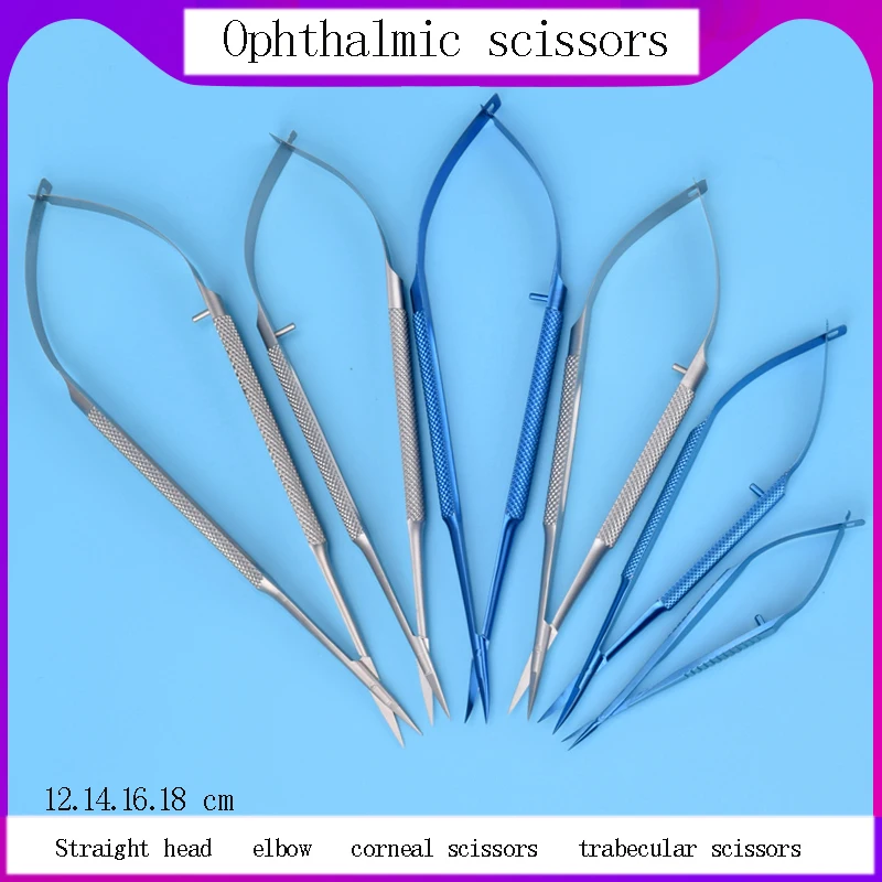 Medical surgical microinstruments Ophthalmic corneal scissors disassemble line cut the eye corner double eyelid beauty tool