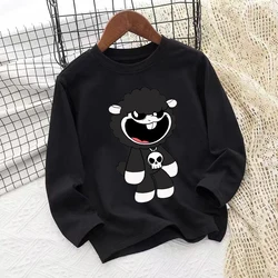 Nightmare Critters Kids T-shirts Cartoon Printed Children Tops Baby Boys Casuals Long Sleeves T-shirt Autumn Children Clothing