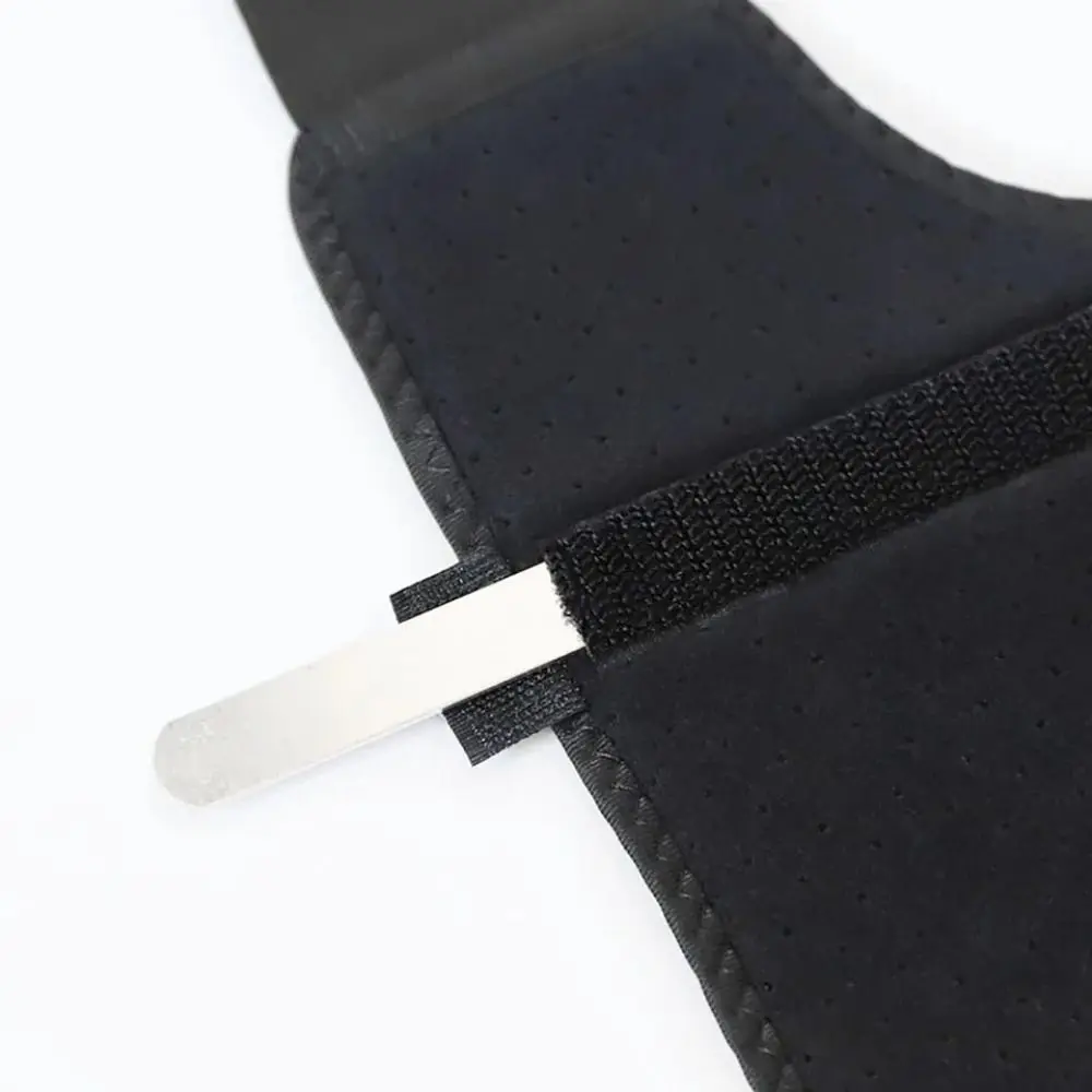Metal Reinforcement Office Protect Wristband Adjustable Lightweight Finger Splint Wristband Ambidextrous Difficult To Pilling