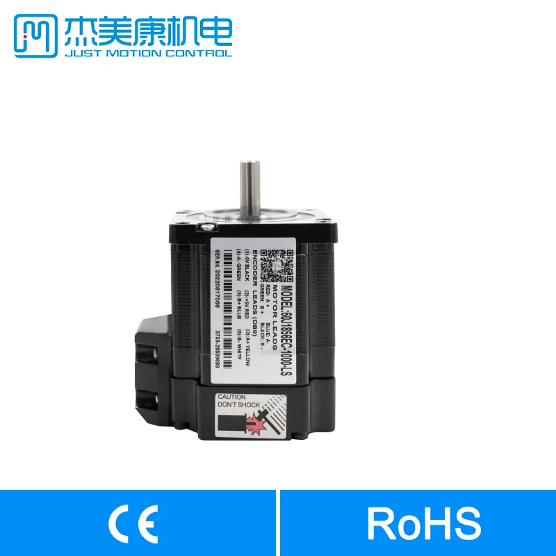3.5A 1.5N.m 2 Phase Nema24 Stepper Motor 60J1856EC-1000-LS High Quality Low Price  With Encoder