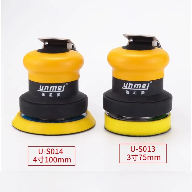 Sandpaper Machine 3inch 4inch Straight-Shaft Pneumatic Grinder Polishing Machine Car Polishing and Waxing Air Grinder