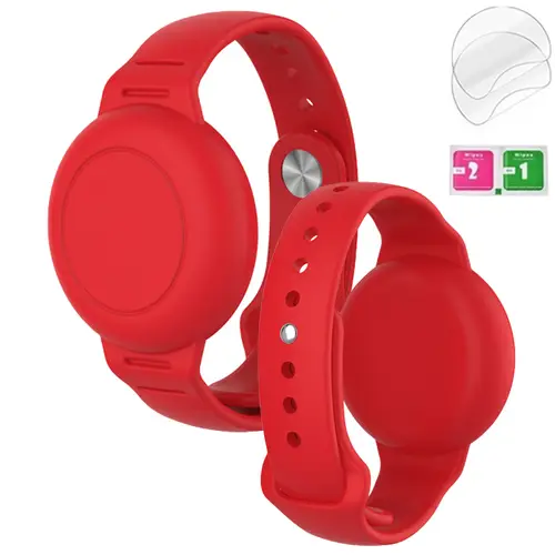 AirTag Bracelet for Kids, Waterproof Cute Cartoon Air Tag Holder for Kids with Full Coverage Design Silicone Hidden Wristband - Image 50