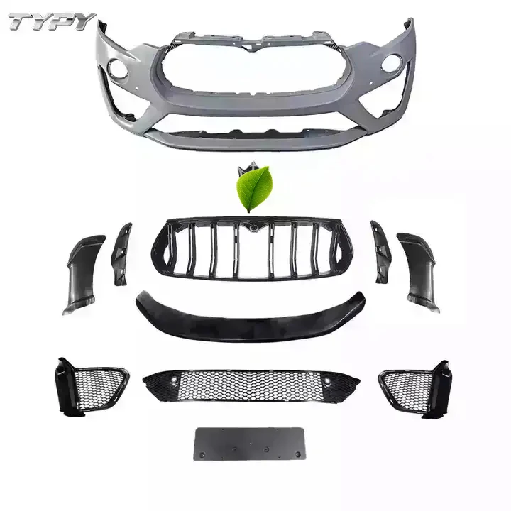 

Front and Rear Bumper Trofeo Front Lip Car Accessory Auto Parts Body Kit For Maserati Levante Trofeo Performance Body Kit