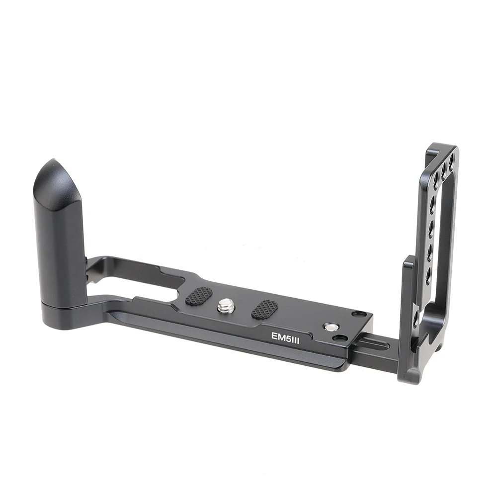 Quick Release Plate L Bracket Vertical QR Plate Hand Grip Holder for Olympus OM-D EM5 III E-M5 Mark III