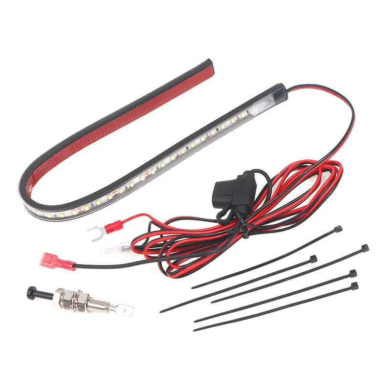 White Under Hood LED Light Kit With Automatic on/off -Universal Fits any Vehic Car LED Lights Automatic Switch Ties Strips