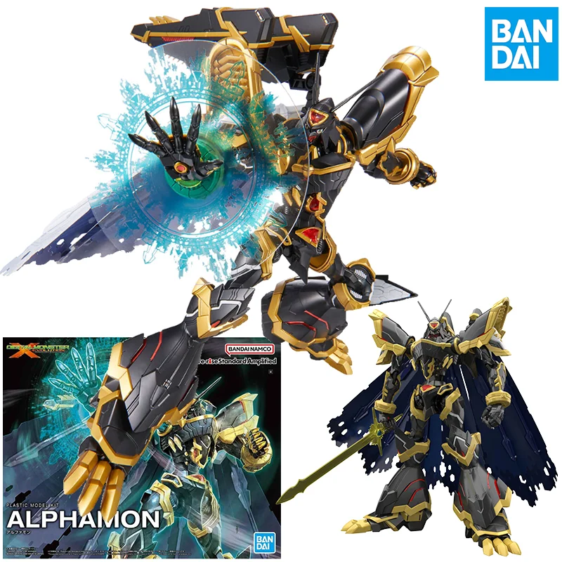 

Bandai Original Production Figure-rise Standard Amplified Digimon Series ALPHAMON Assembly Action Figures Toys Collectible Gifts