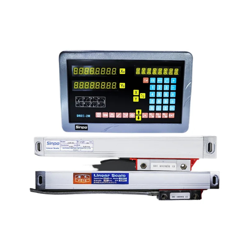 

Linear Scale Guiyang Xintian Grating Ruler JCXE-DF/DC Milling Machine Electronic Ruler Digital Display DRO-2/3