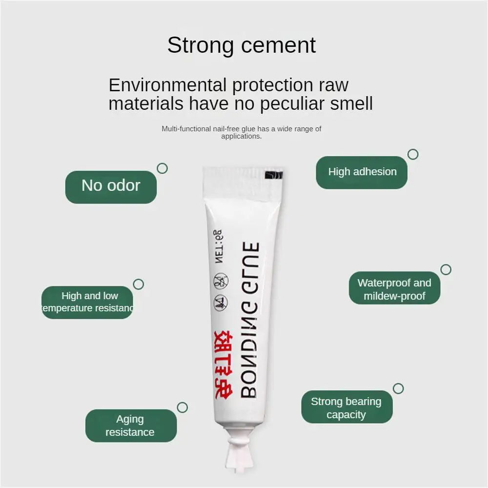 6g 10g Strong Glue No Pungent Smell Liquid Glue Home Supplies Metallic Glass Glue Quick-drying Universal Office Supplies