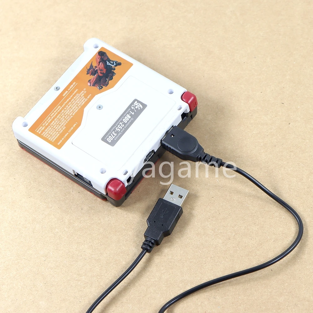 게임보이 어드밴스용 USB 데이터 충전 케이블, GBA SP용 2 인용 코드, 5 개
