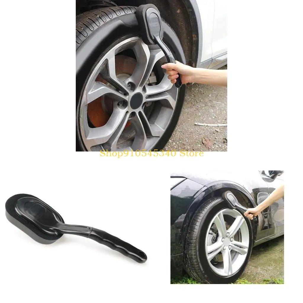 

U2JA Аппликатор для блеска шин, черный, с изогнутой ручкой