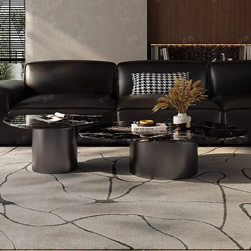 Minimalist Aesthetic Coffee Table Unique Nordic Center Designer House Side Table Craft Salon Mesas Bajas Postmodern Furniture