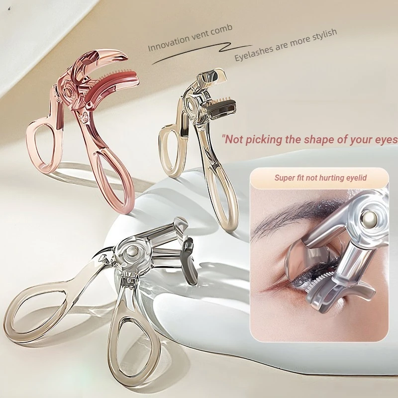 Wimpernzange, langlebige Locken, anfängerfreundliches, vollständig offenes Design für lokales Wimpernstyling und Volumenverbesserung