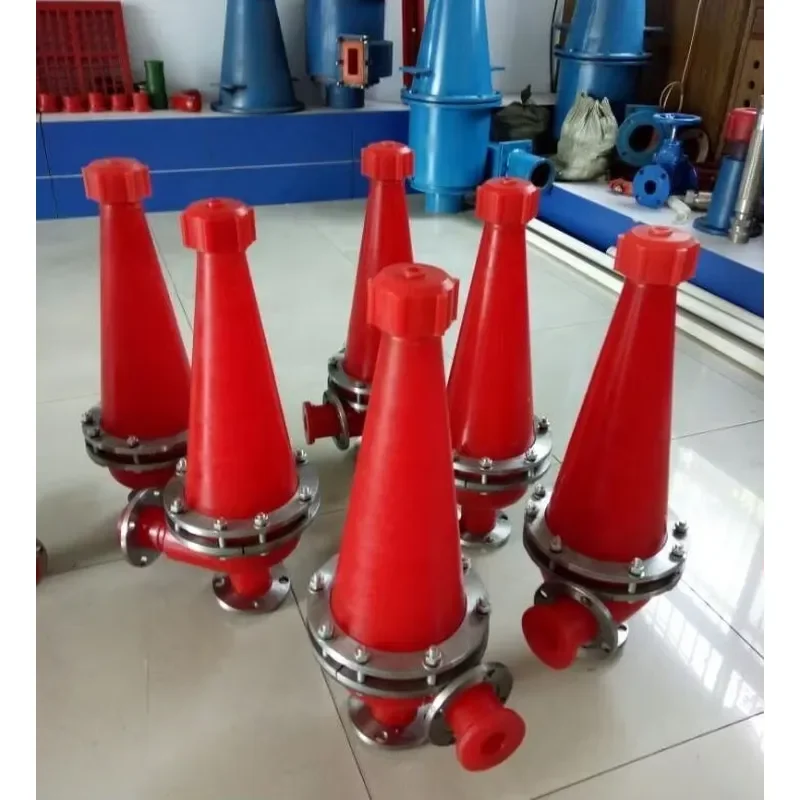 Hydrocyclone Sand Separator to Separate the Sand From the Flowing Liquid