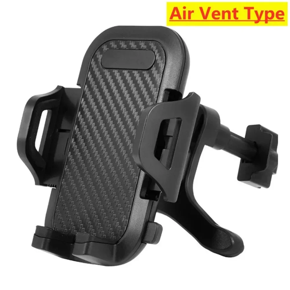 360 °   Draaibare autotelefoonhouder Universele zuignap voor de voorruit en ventilatieopening voor mobiele telefoons Stabiele autotelefoonbeugel