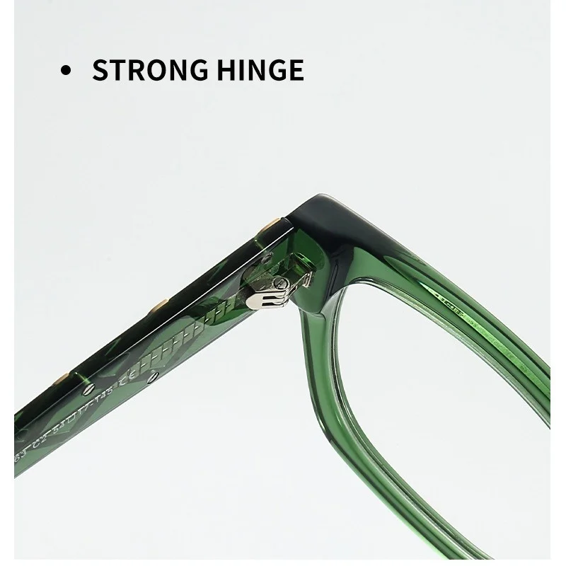 Mode acétate lunettes cadre hommes ultraléger optique Prescription lunettes myopes femmes lunettes de lecture