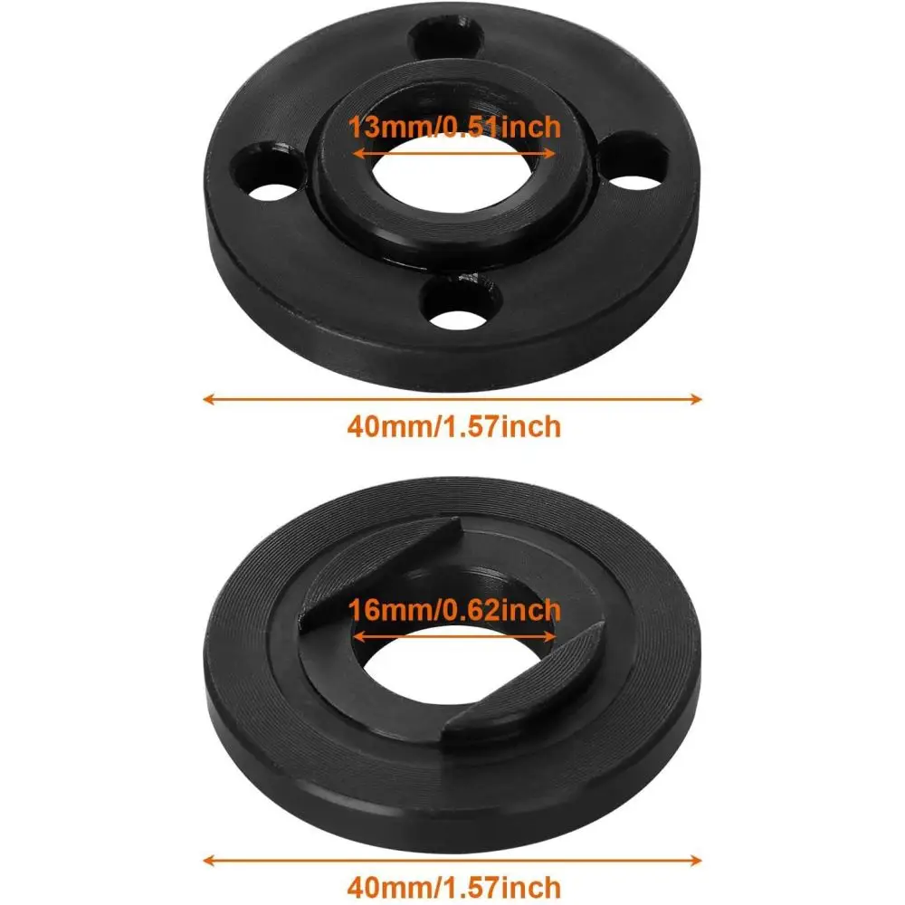 Quick Release Locking Flange Nut For Angle Grinder M14 M10 5 8 11 Adapter Self Locking Pressure Plate Repair Tool