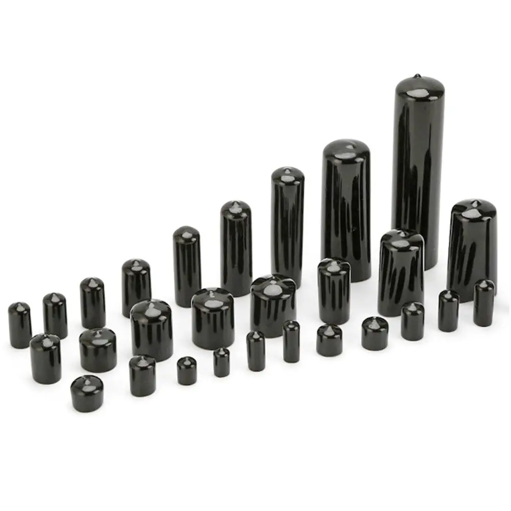 10pcs Durable Soft Cover Protective Lid Thread Protection Rubber Cap Nut Seal Sleeve Stopper Plug