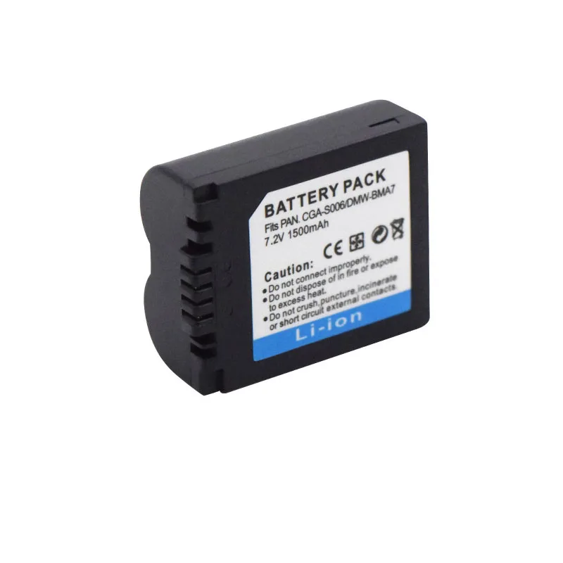 CGA-S006 CGA S006E S006 S006A DMW-BMA7 DMW BMA7 كاميرا شاحن بطارية لباناسونيك DMC FZ7 FZ8 FZ18 FZ28 FZ35 FZ38 FZ50 SLR #2