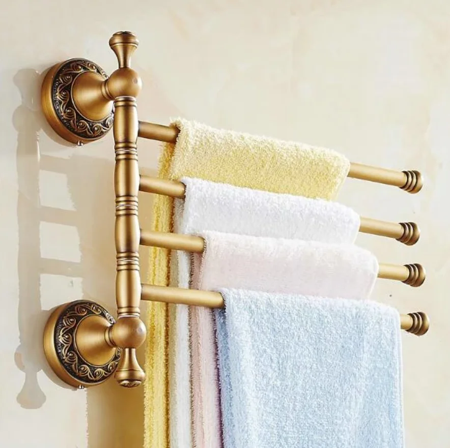 Towel Racks antique brass Bathroom hardware Bath Towel Shelves Towel Bar bath hardware