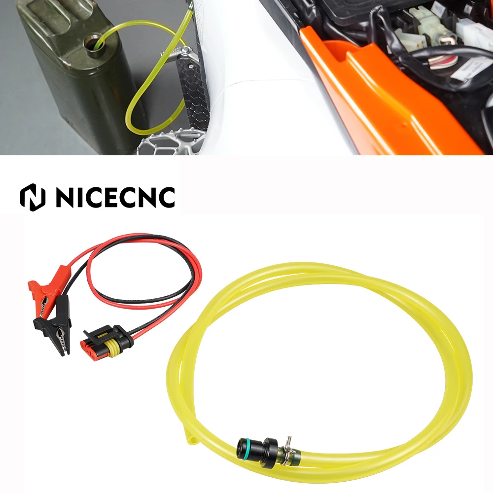 NICECNC For KTM 300 EXC TPI 2024 Fuel Pump Tester and Transfer Kit 250 300 EXC XC-W TPI 18-2024 250 300 XC TPI 150 EXC XC-W TPI