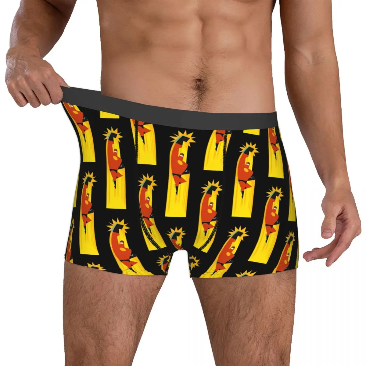 

Мужские трусы-боксеры Custom I-Incredibles, трусы Mr.Incredibles, классное нижнее белье