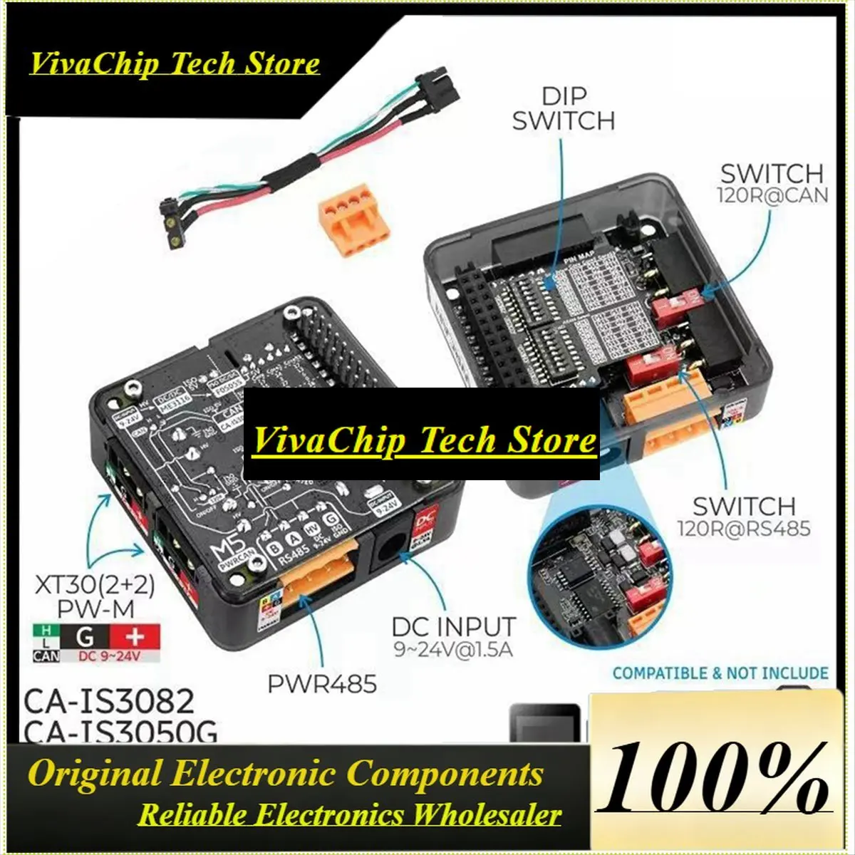 VivaA26Z For PWRCAN 13.2 Module Isolated Dual-Channel CAN & Single-Channel RS485 Interface For Enhanced Communication