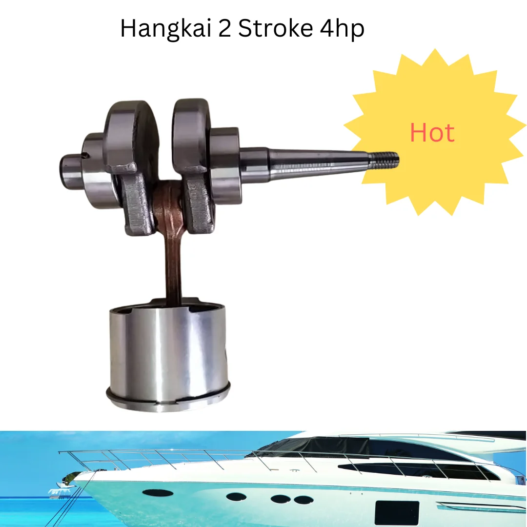 

Запасная часть подвесного мотора, поршневой кольцевой подшипник, коленчатый вал для 2-тактного лодочного двигателя Hangkai мощностью 4 л.с.