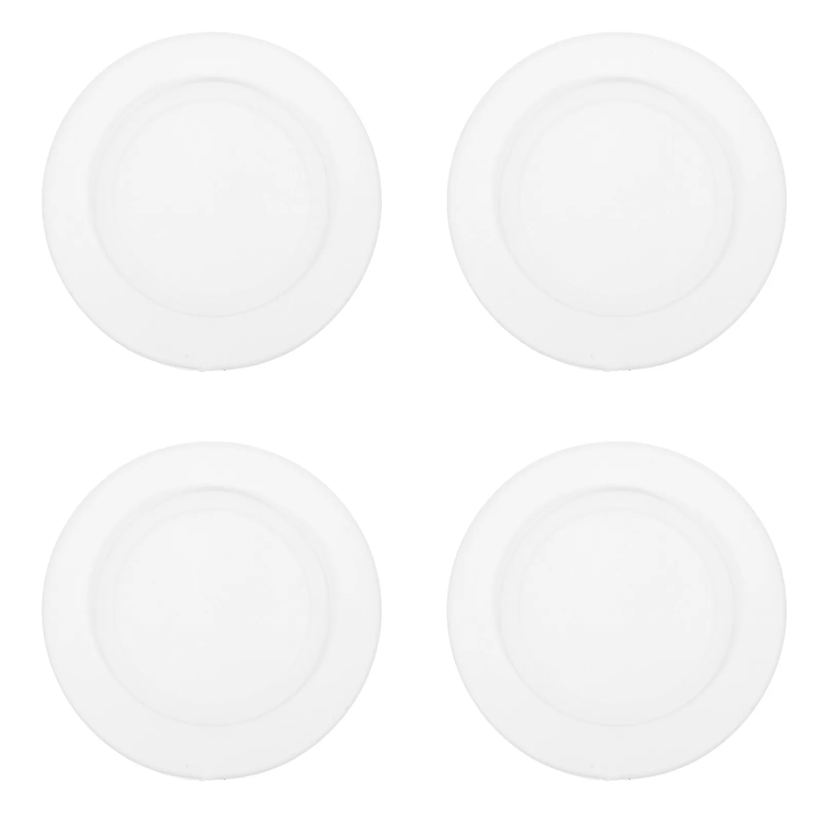 4Pcs Plastic Air Conditioner Decorative Plastic Air Vent Covers For For Bedroom Wall Interior Decor Hole Round