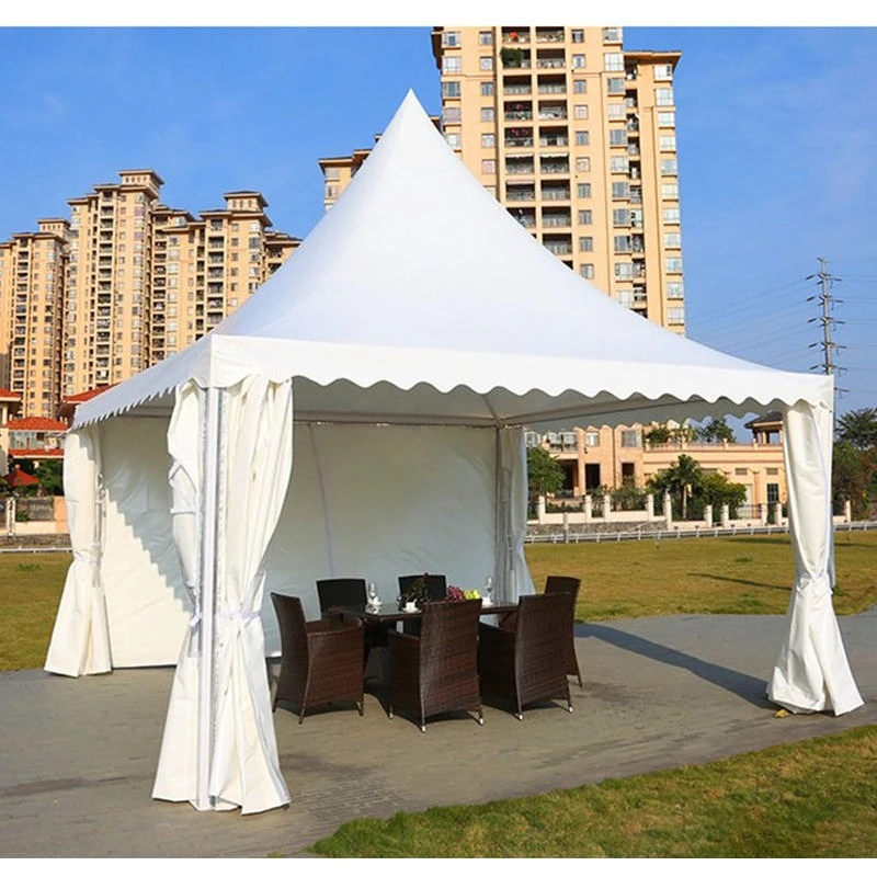 Custom Size Pagoda Peak Top Tent Waterproof Outdoor Canopy Shelter for Festival Events Commercial Parties Wedding Banquet