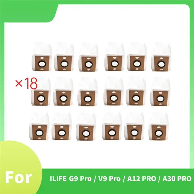 A84G 18 Piece Dust Bag Replacement for Eureka J15 Pro Ultra, J15 Pro, Vacuum Cleaner Accessories, Multi-Layer Filtering Cloth