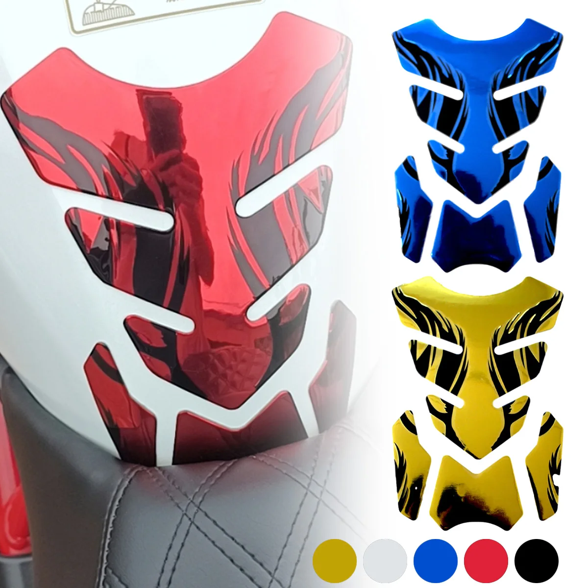 

3D Soft Rubber Fuel Tank Pad Stickers Motorcycles Accessories Decals For Africa Twin 1100 CRF1100 NC750X CBF 600 CB 500X CB300F