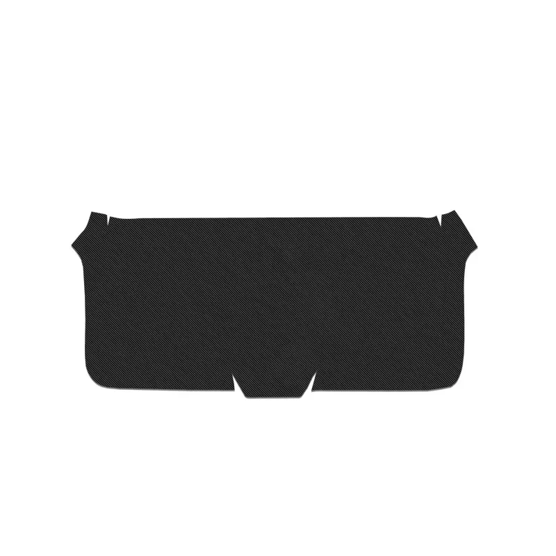 

For GEELY GALAXY L7 Geometry C 2022-2025 Car PU Leather Mat Anti-kick Carbon Trunk Weather Dustproof Protection Tailgate Sticker