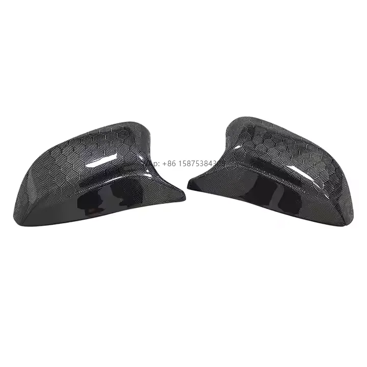 

High Quality Car Part Dry Carbon Honeycomb Style Mirror Covers for Q50 Q60 Perfect Fitment