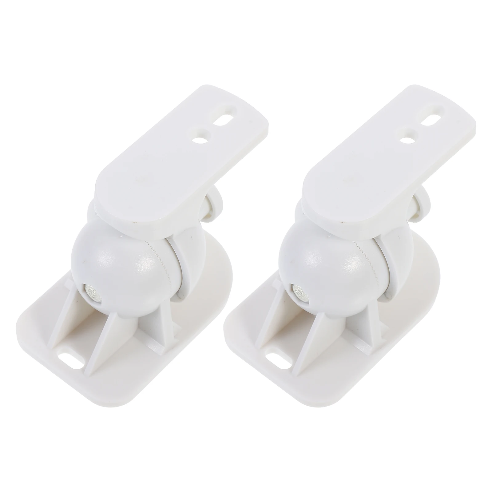 

2 set Speaker Wall Bracket Mount Brackets Audio Stand Tray Multiple Adjustment Abs Reliable Heavy Duty Modern Design Gaming