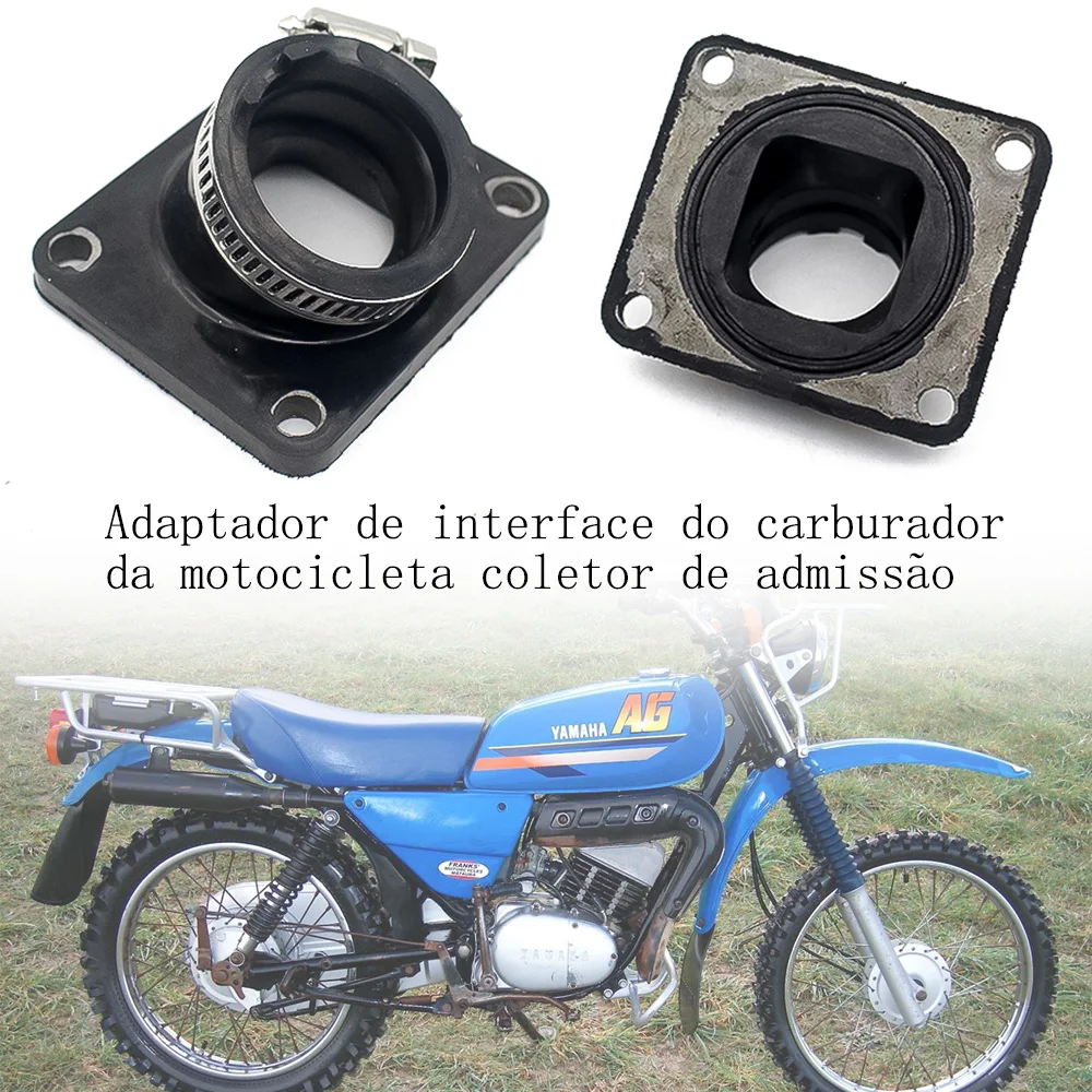 Vergasers chnitt stelle Ansaug krümmer Adapter Gelenks atz für Yamaha dt100 dt125 rt100 560 13565 00