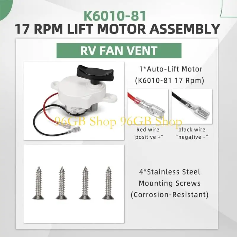 96GB Efficient 17 Speed Lift Unit For Popular Roof Ventilation System