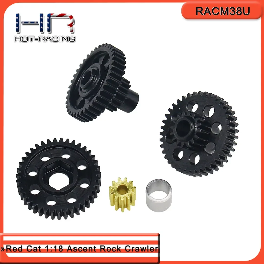 

HR Ultra Low Range 20,5:1 Crawl Super Duty Внутренний комплект шестерен из закаленной стали для RedCat 1:18 Ascent Rock Crawler