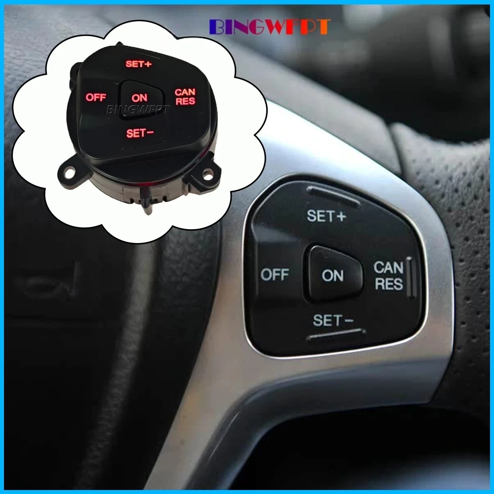 

Правая кнопка круиз-контроля для Ford Fiesta MK7 MK8 ST Ecosport 2013-2015, кнопка управления рулевым колесом автомобиля